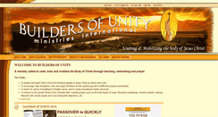 Desktop Screenshot of buildersofunity.com